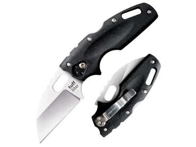 Tuff Lite Plain Edge - Drop Point, Black
