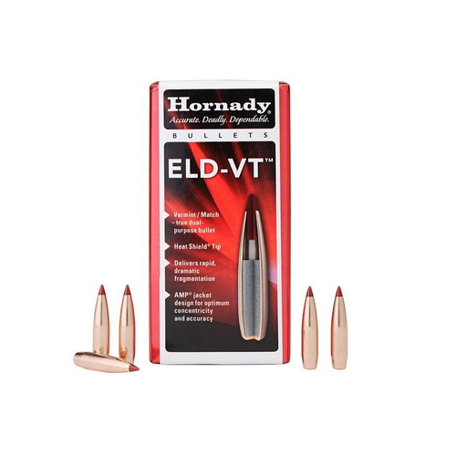 Hornady Eld-Vt Rifle Bullets 25 CAL .257 95 GR (1-7.5") 100/ct