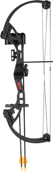 Bear Archery Youth Compound BOW Brave RH Black AGE 8+