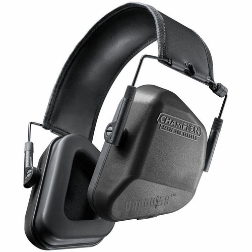 Champion Vanquish Passive Ear Muffs 24 NRR Black - 41004