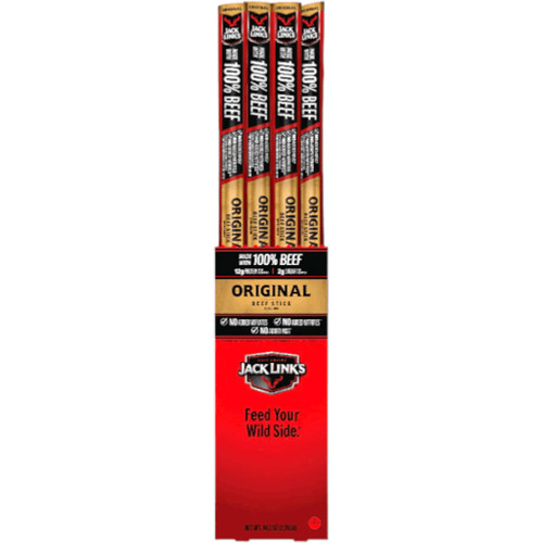 Jack Links Original Beef Sticks 144-Count (24 per case/6 cases)
