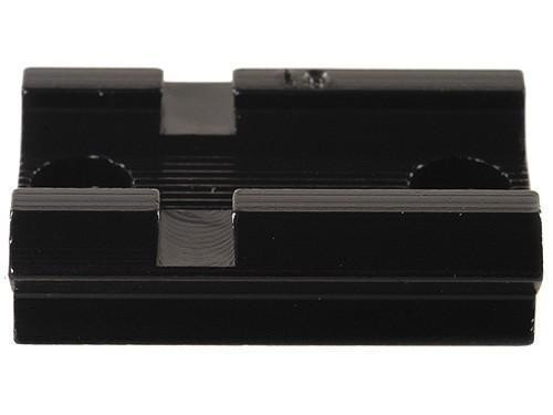 Weaver Standard Top Mount Aluminum Scope Base - Gloss Black #61 Octagon Flat Receiver Front/Rear