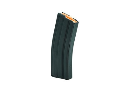 Ar-15 .223 Aluminum 30 Round, Black Marlube, Orange Follower