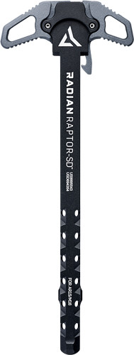 Radian Raptor-Sd Charging Handle Gray For AR15