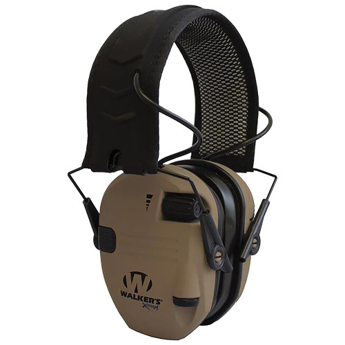 Walkers Game Ear Razor X-Trm Digital Electronic Muff 21dB Over the Head Battle - GWP-XRSEM-BB
