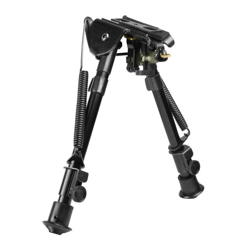NcSTAR Precision Grade Fullsize Friction Bipod Black 7-11" Steel/Aluminum - ABPGF
