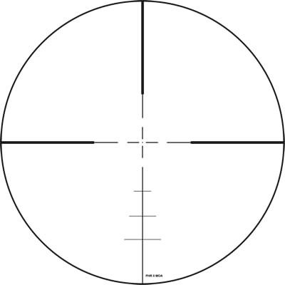 ZeroTech Thrive HD Rifle Scope 6-24x50 30mm SFP PHR-II MOA Non-Illum Black - TH6245P