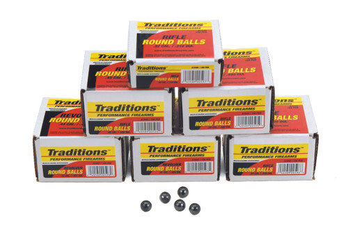 Traditions Revolver 44 Cal Lead Ball 140gr 100 Count - A1642