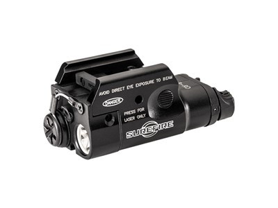 Xc2-b Ultra-compact Led Weaponlight & Laser Sight - Black, Red 300 Lumen...