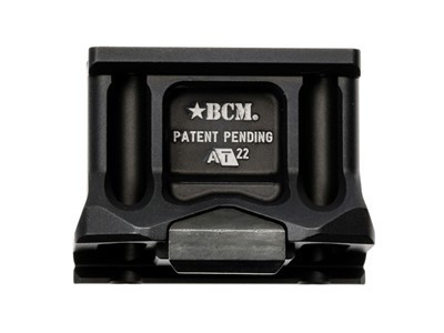 BCM A-T Optic Mount Black, 1.93"h, Aimpoint Micro T2 - BCMOMAT22