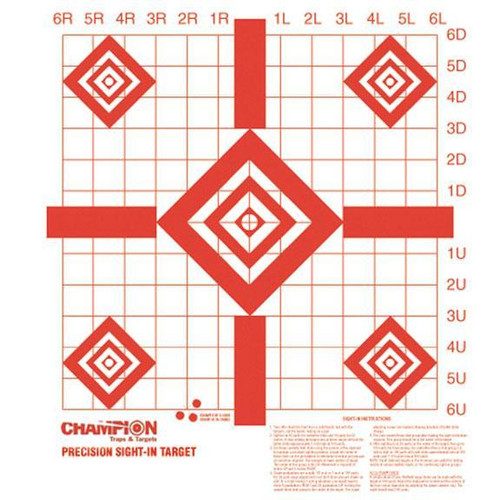 Champion Redfield Style Precision Sight-In Target