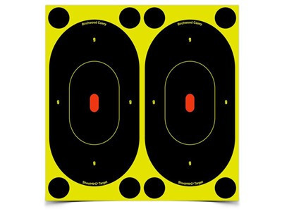 Shoot&bull;n&bull;c &reg; Self-adhesive Targets 7" Silhouette Pack - 12
