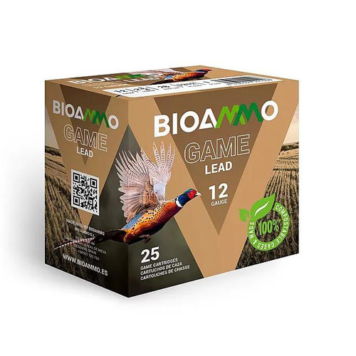 Winchester Bioammo Lead Game Dove & Pigeon Shotshells 12 ga 2-3/4" 1-1/4 oz #6 25/ct