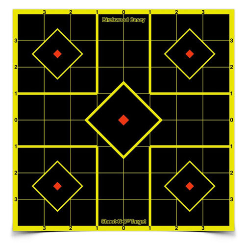 SHOOT•N•C ® SELF-ADHESIVE TARGETS 8" SIGHT-IN 6/PK