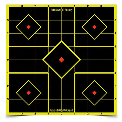 Birchwood Casey Shoot N C Self-Adhesive Targets 8" Sight-In 6/Pack