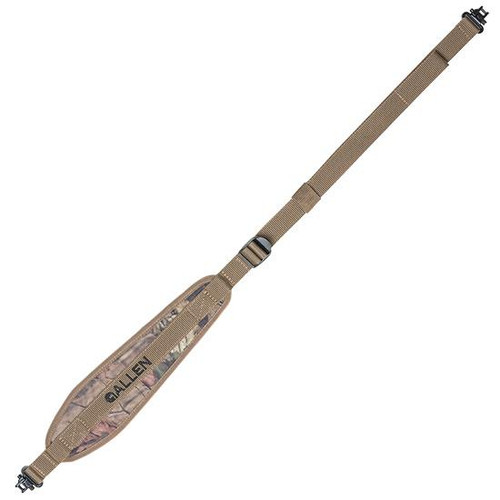 The Allen Company Gunnison Neoprene Sling with Swivels Tan Mossy Oak Camo