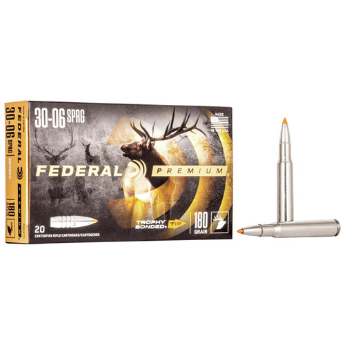 Federal Premium Vital-Shok Rifle Ammunition .30-06 Springfield 180 gr TBT - 20/ct