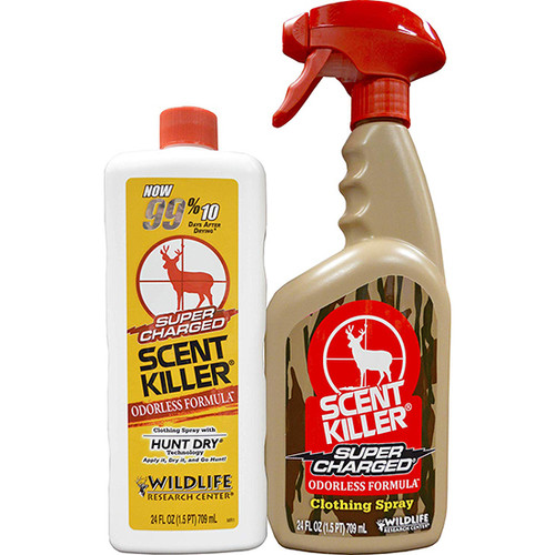 Wildlife Research Super Charged Scent Killer Combo Odor Eliminator Odorless - 559