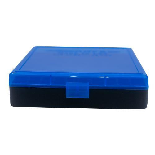 Berry's Ammo Box 40S&W/45 ACP Blue/Black Polypropylene 100-Round - 67789