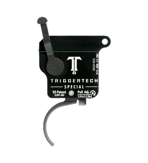 TriggerTech Rem 700 Special Curved Trigger Single Stage Black