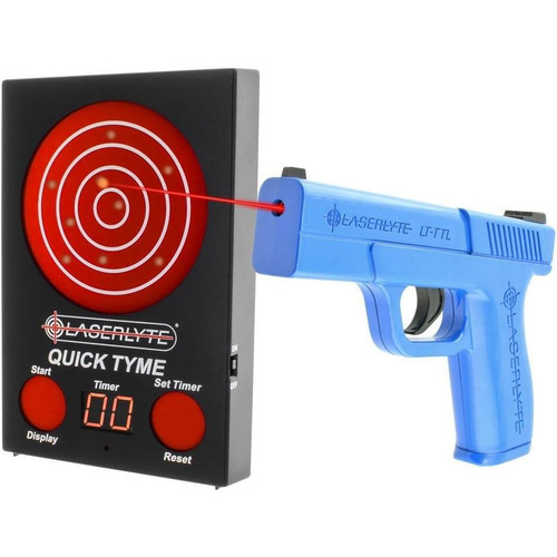 LaserLyte Quick Tyme Laser Trainer Target with Point of Impact Display - L01-00030