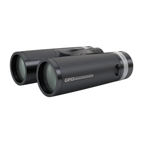 German Precision GPO Passion SD Binoculars 10x42 Black Silver