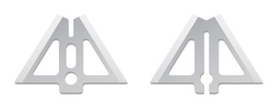 Slick Trick Replacement Blades Magnum 100/125gr 1/8" 4 Pack Broadheads - 15STXBLM