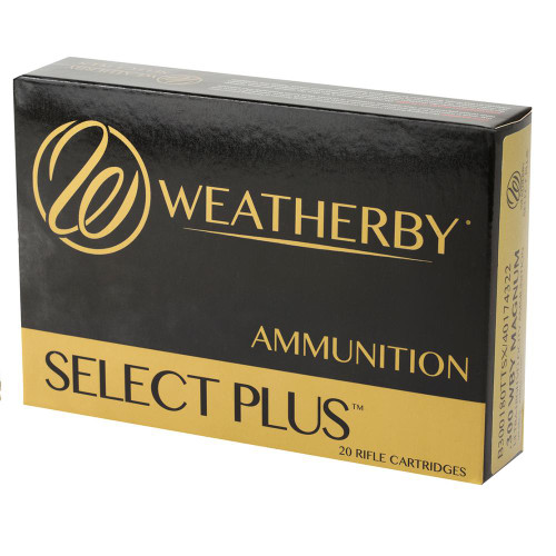 Weatherby Select Plus Swift Scirocco Rifle Ammunition .280 Ackley Improved 150 gr. PT 20/ct