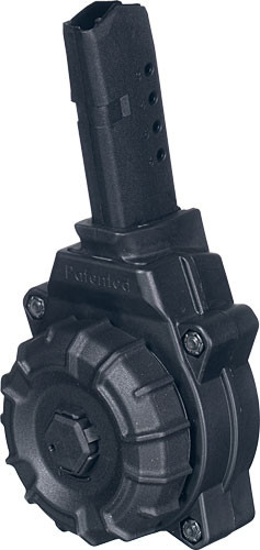 PRO MAG MAGAZINE FOR GLOCK 43 9MM 30RD DRUM BLACK POLYMER