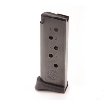 Sturm Ruger & Handgun Magazine for LCP Black .380 Auto 6/rd 2/Pack