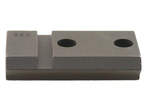 Weaver Grand Slam Steel Top Mount Scope Base - Matte Black #S36 CF-2 Rear