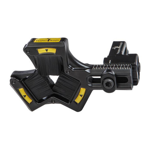 Bear Archery Trophy Ridge Whisker Biscuit V Con Arrow Rest Ambidextrous Black - ARE301