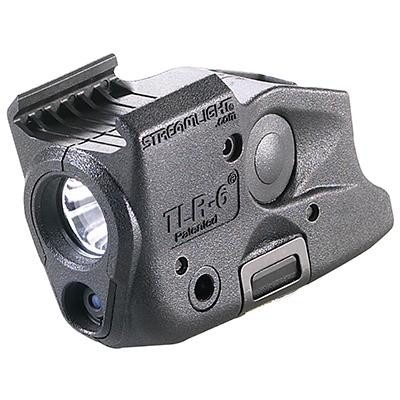 Streamlight TLR6 Mount for Glock - Rail-Mounted Tactical Light With Integrated Red Aiming Laser
