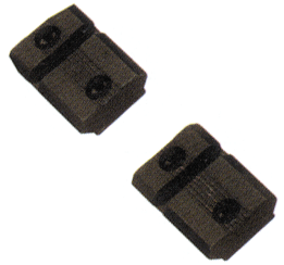 Traditions Mount Bases For Bolt In-Line Rifles 2-Piece Black - A1320