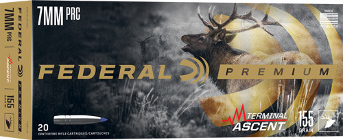 FEDERAL AE 7MM PRC 155GR TERMINAL ASCENT 20RD 10BX/CS
