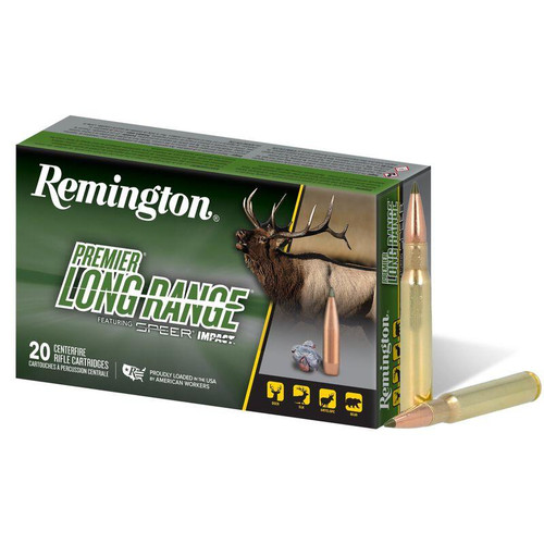 Remington Premier Long Range w/Speer Impact Rifle Ammunition .30-06 Springfield 172gr PT 20/ct