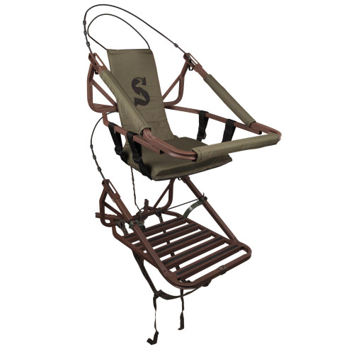 Summit Tree Stands Viper Steel Treestand OD Green Brown - SU81137