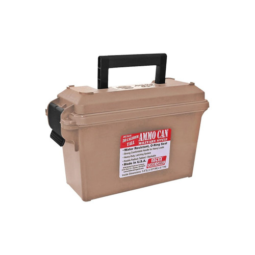 Mtm Molded .30 Cal Ammo Can Tall FDE - AC30T-72