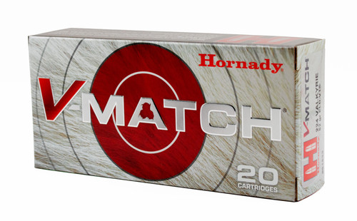 Hornady Horn V-Match 224VAL 62gr Eld-Vt