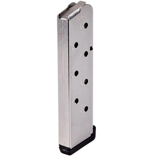 Chip McCormick Power Magazine Plus Colt 1911 Handgun .45 ACP Stainless Steel 8/rd