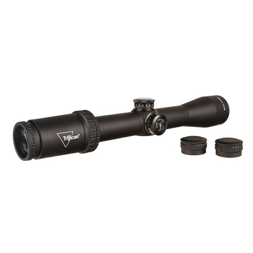 TrijiconInc. Trijicon Ascent 3-12x40 Rifle Scope BDC Target Holds 30mm Matte Black Capped Adjustable