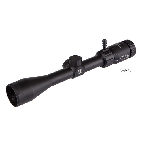 Sig Sauer Buckmasters Rifle Scope 3-9X40mm 1" SFP BDC Non Illuminated Black