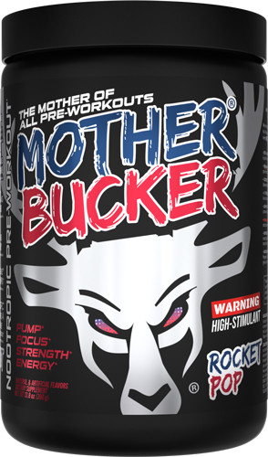 Bucked Up Pre-Workout Mother Bucker Rocket Pop 20 Servings - 1028110