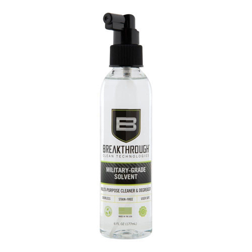 Breakthrough Clean Technologies Military Grade Solvent - 6 OZ Bottle W/ Pump Sprayer