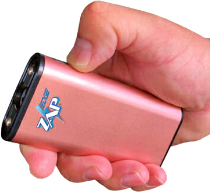 PSP ZAP EDGE STUN GUN ROSE GLD 950000 VOLT W/ USB CHARGER