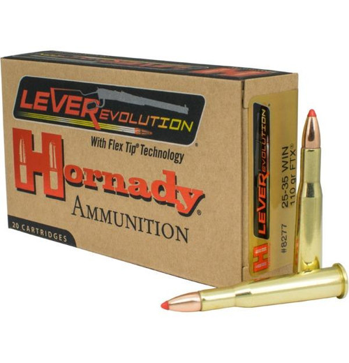 Hornady Leverevolution Rifle Ammunition .25-35 Win 110 gr FTX 20/ct