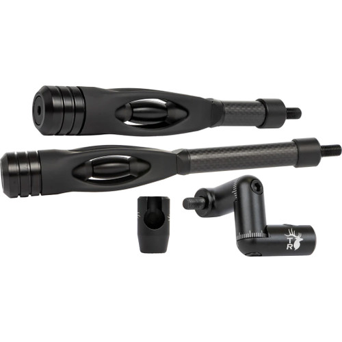 Trophy Ridge Seismic Stabilizer Combo 8.6 Black 8"/6" - AST266N8