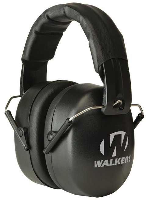 Walkers Game Ear Extended Range Shooting Muff 30dB Over the Head Black Polymer - GWP-EXFM3