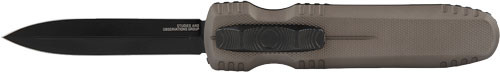 SOG Knife Pentagon OTF FDE 3.79" Double Edge Blade