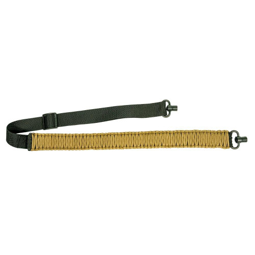 Outdoor Connection Express Paracord Sling with Push Button QD Swivel FDE